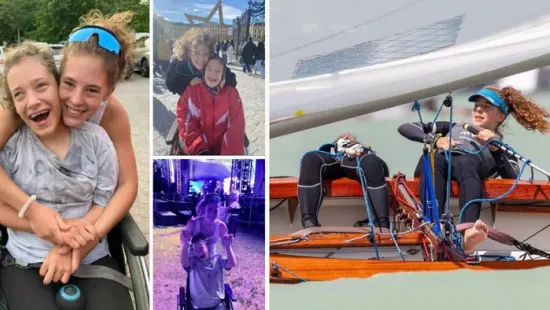 "Ott leszek mellette, hogy ő is szárnyalhasson" – agyvérzéses húgáért küzd a vitorlázó bajnok