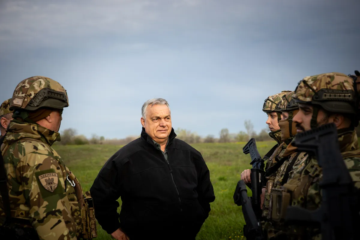 Orbán Viktor ma reggel ellenőrizte a Török áramlat magyar szakaszát.