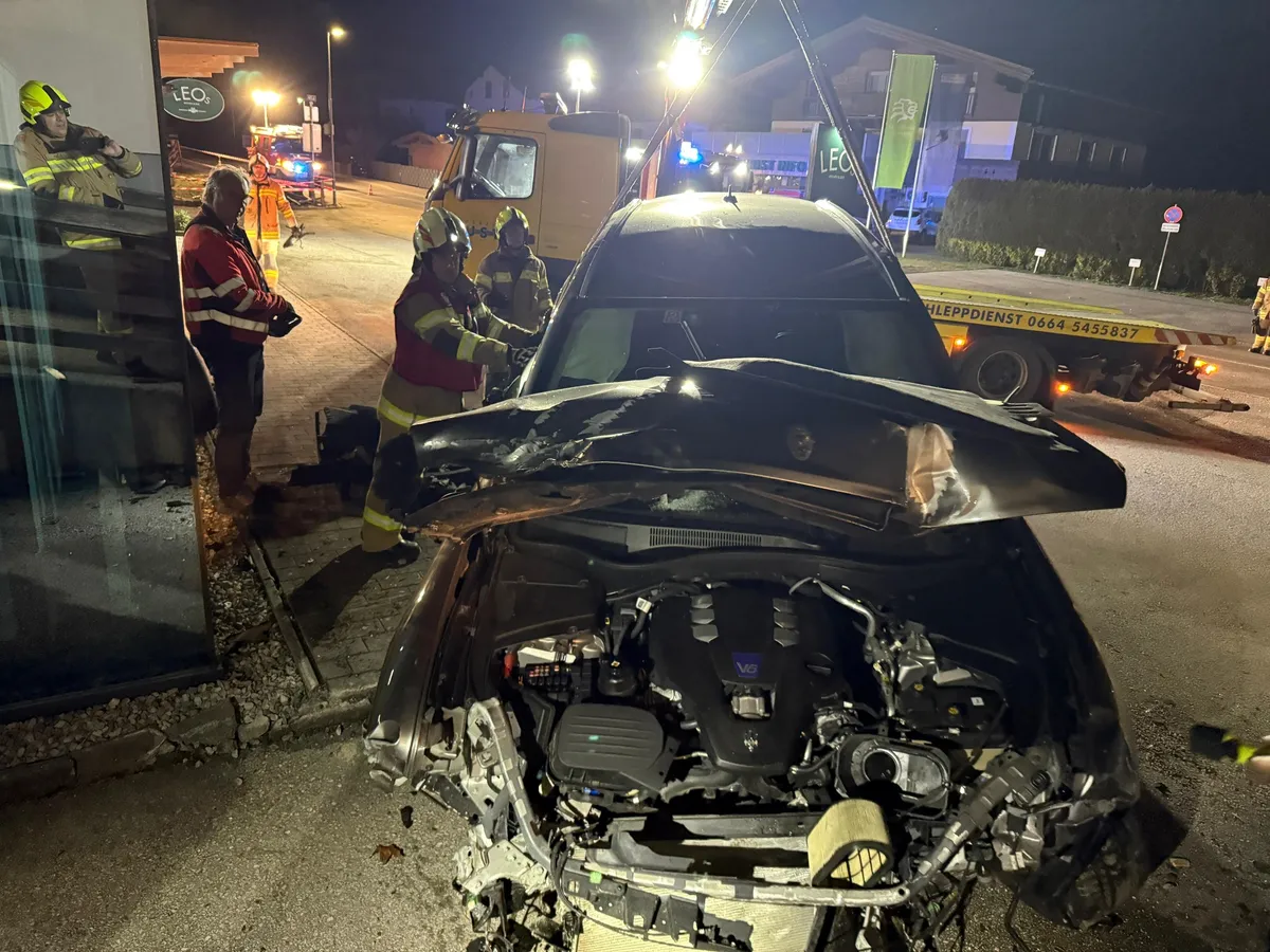 Eg részeg magyar sofőr okozott balesetet Ausztriában.