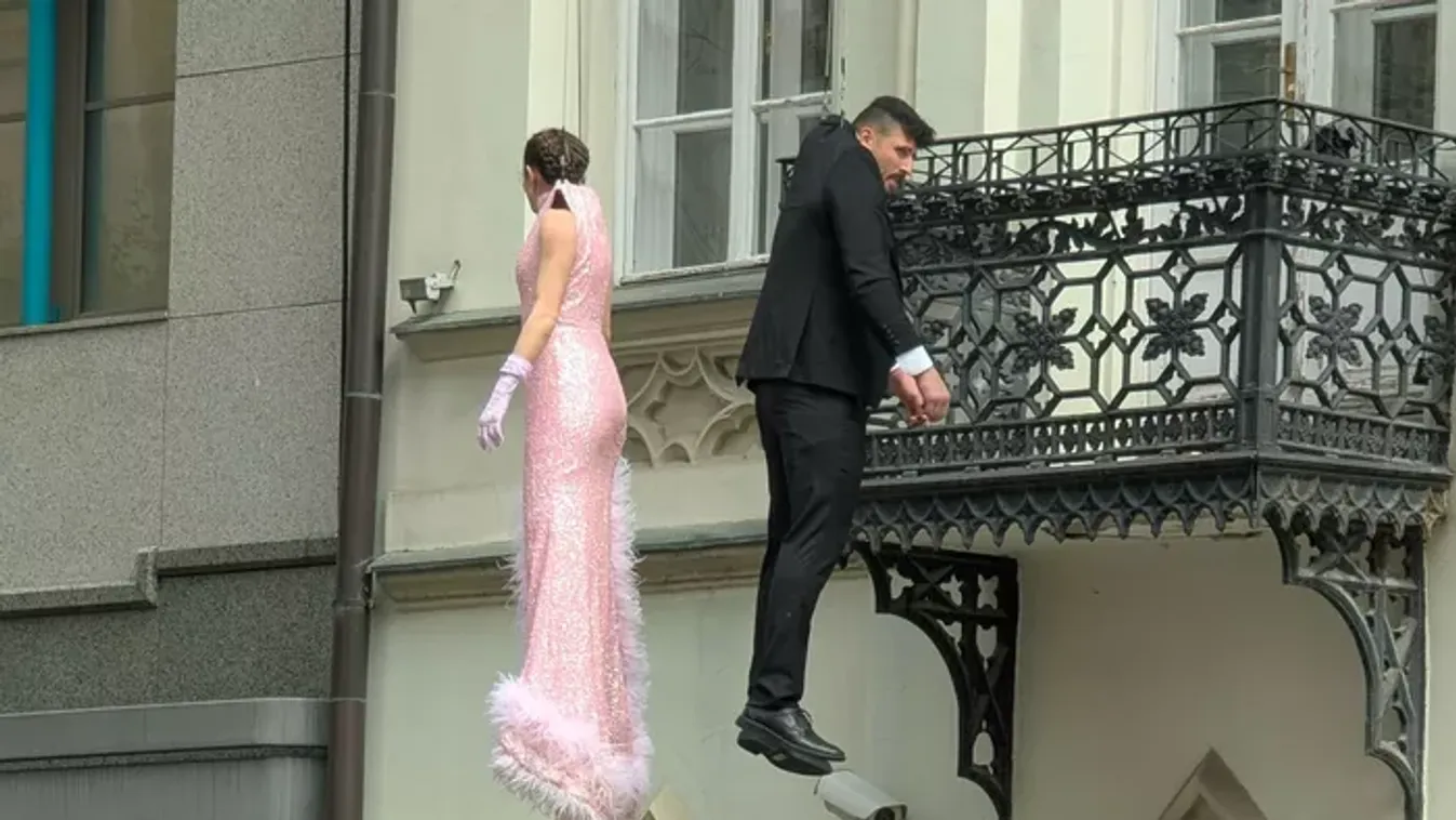 Döbbenetes látvány Budapest belvárosában: rémisztő jelenet