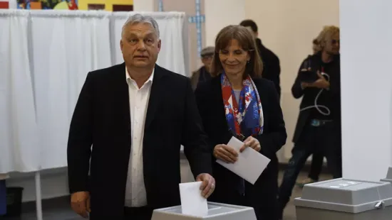 Orbán Viktor is leadta a szavazatát