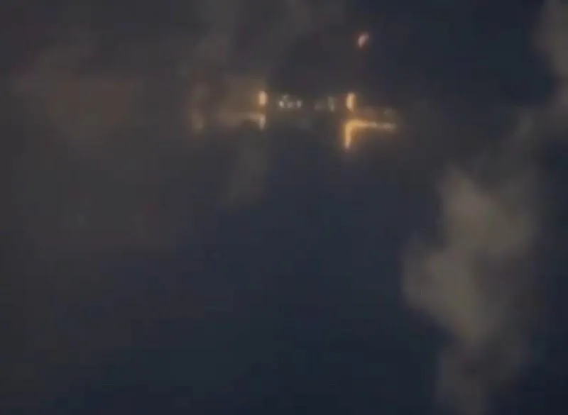 A döbbenetes látvány Asztana egén sokak szerint UFO