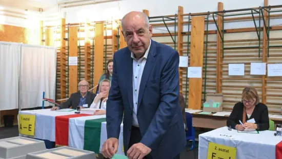 Választás 2026: Sulyok Tamás is szavazott - Fotó