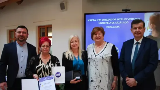 Díjazták a KRÉTA&nbsp;IFM Országos Nyelvi Verseny kiválóságait