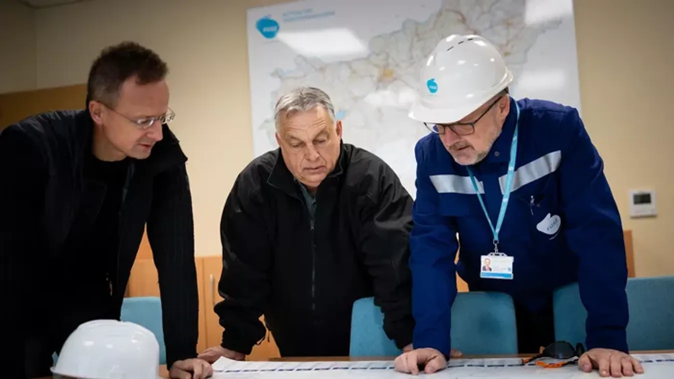 Orbán Viktor ellenőrizte a Török Áramlat gázvezetéket - fotók