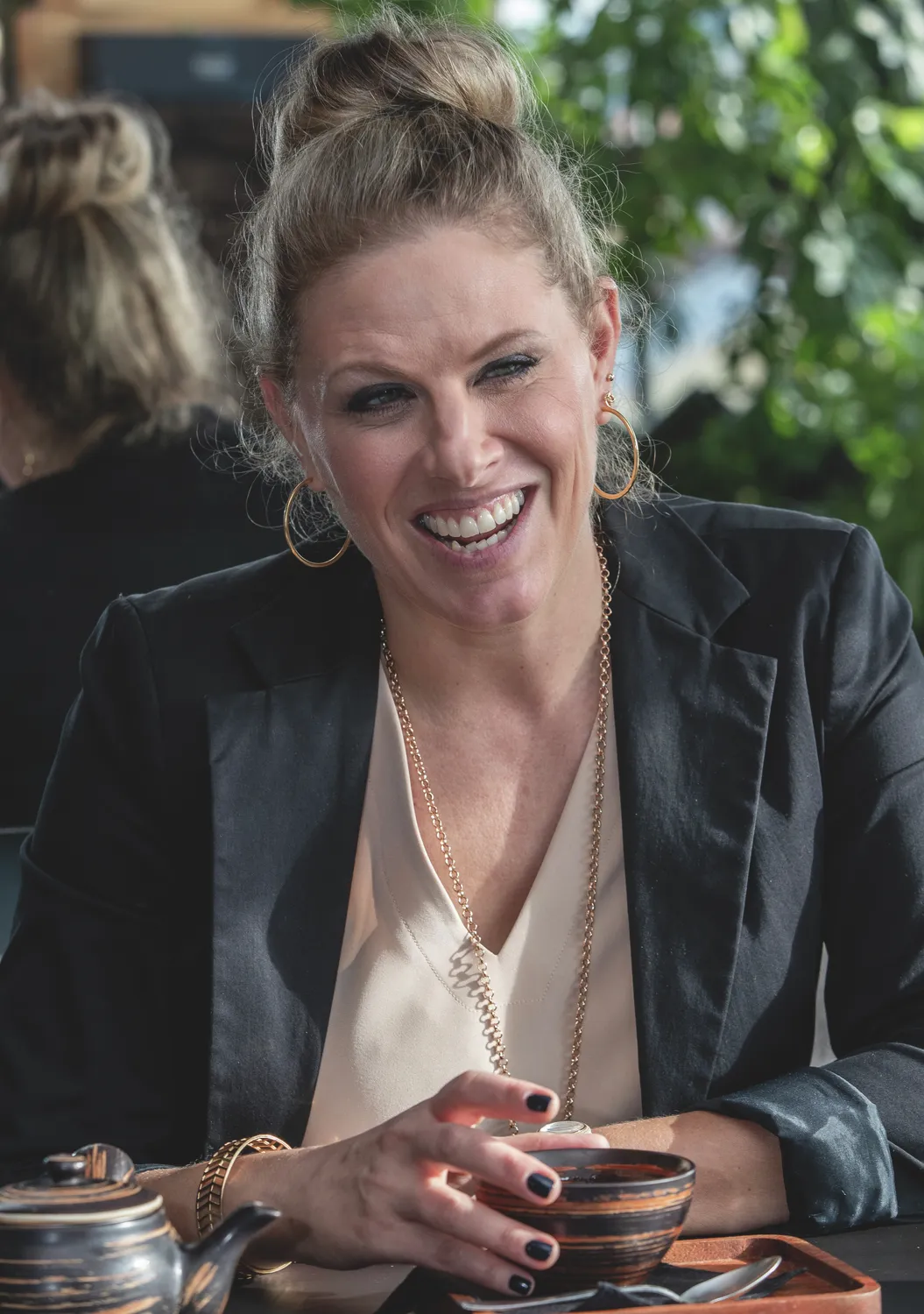 Oroszlán Szonja valójában soha nem szeretett volna színésznő lenni.