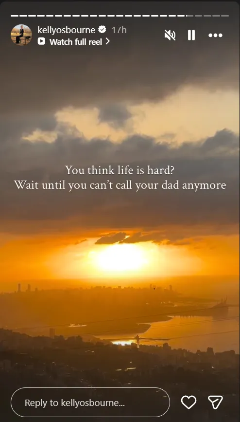 Kelly szívbemarkoló Instagram-sztorija