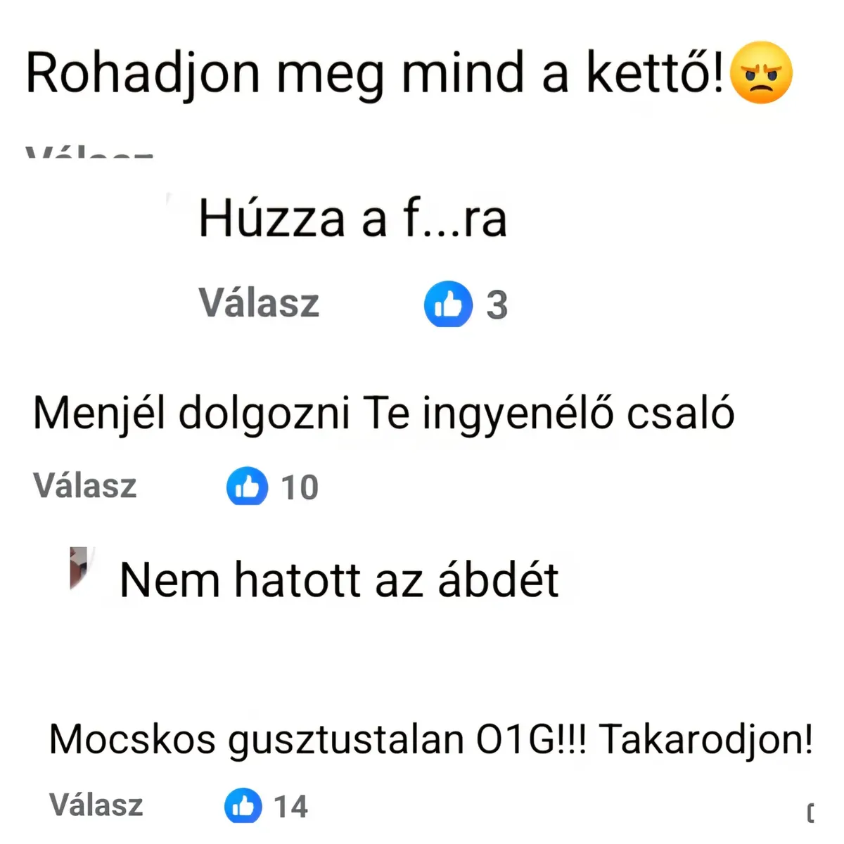 Még a beteg Rubint Rékát is támadják a trollok