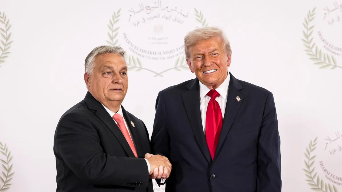 Orbán Viktor és Donald Trump