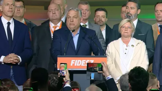 Orbán Viktor: 2,5 millió szavazatot szerzett a Fidesz, mindenkinek köszönjük