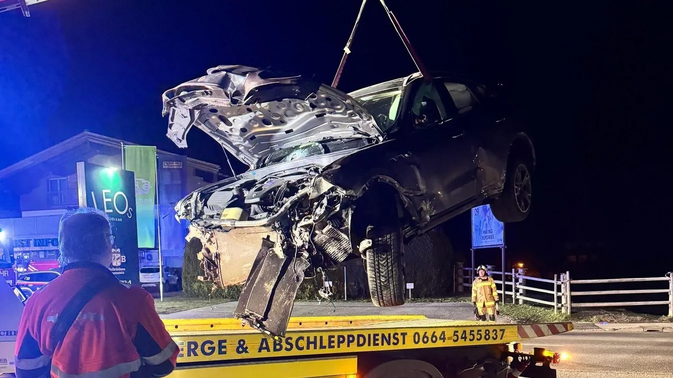Részeg magyar sofőr balesetet okozott Ausztriában.