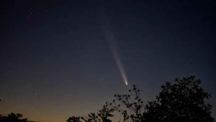Szabad szemmel is láthatjuk a misztikus látogatót!