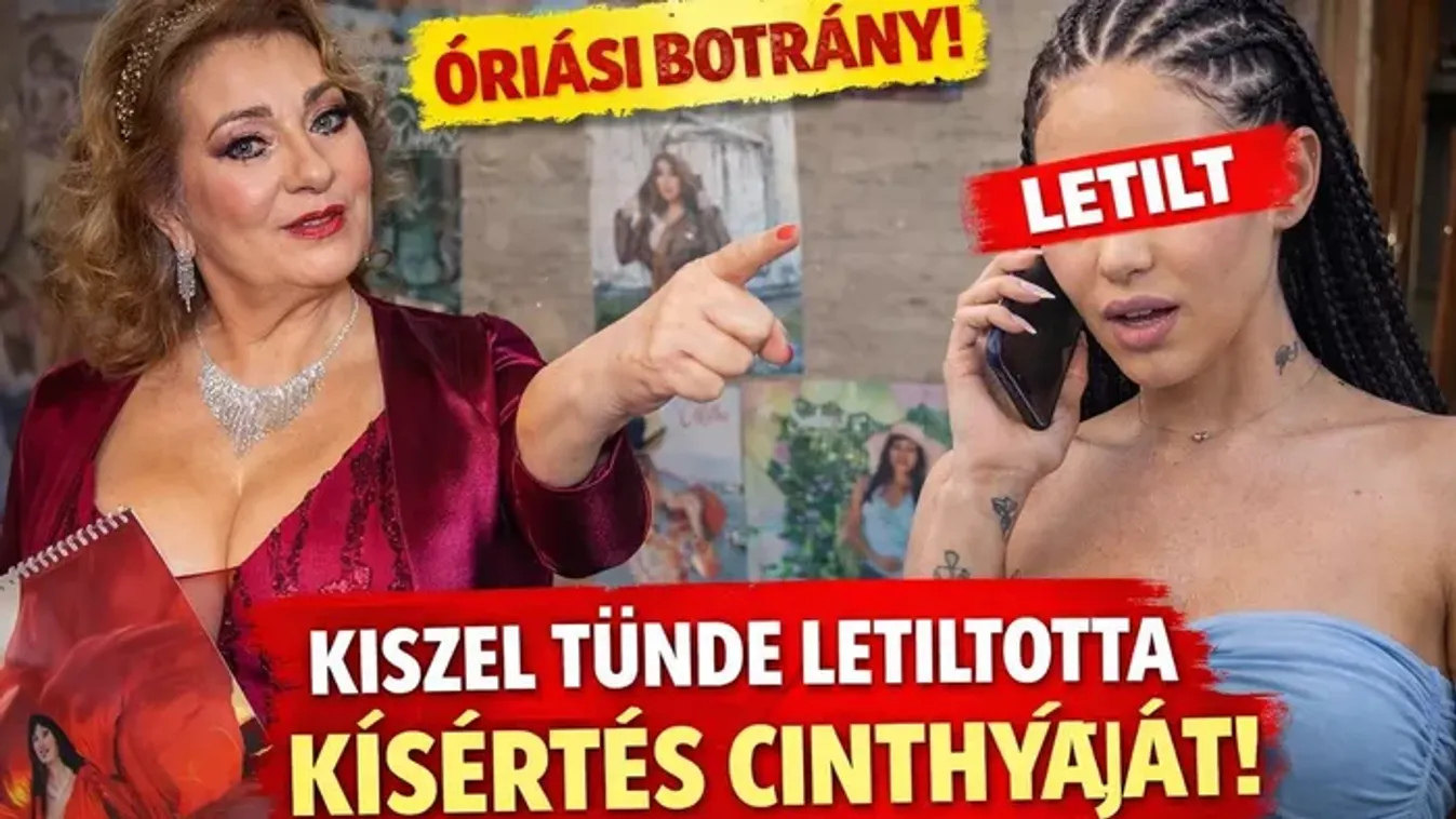 Kiszel Tünde letiltotta a Kísértés sztárját