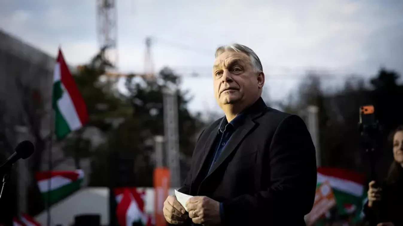 Orbán Viktor megnevezte a választás tétjét - Videó