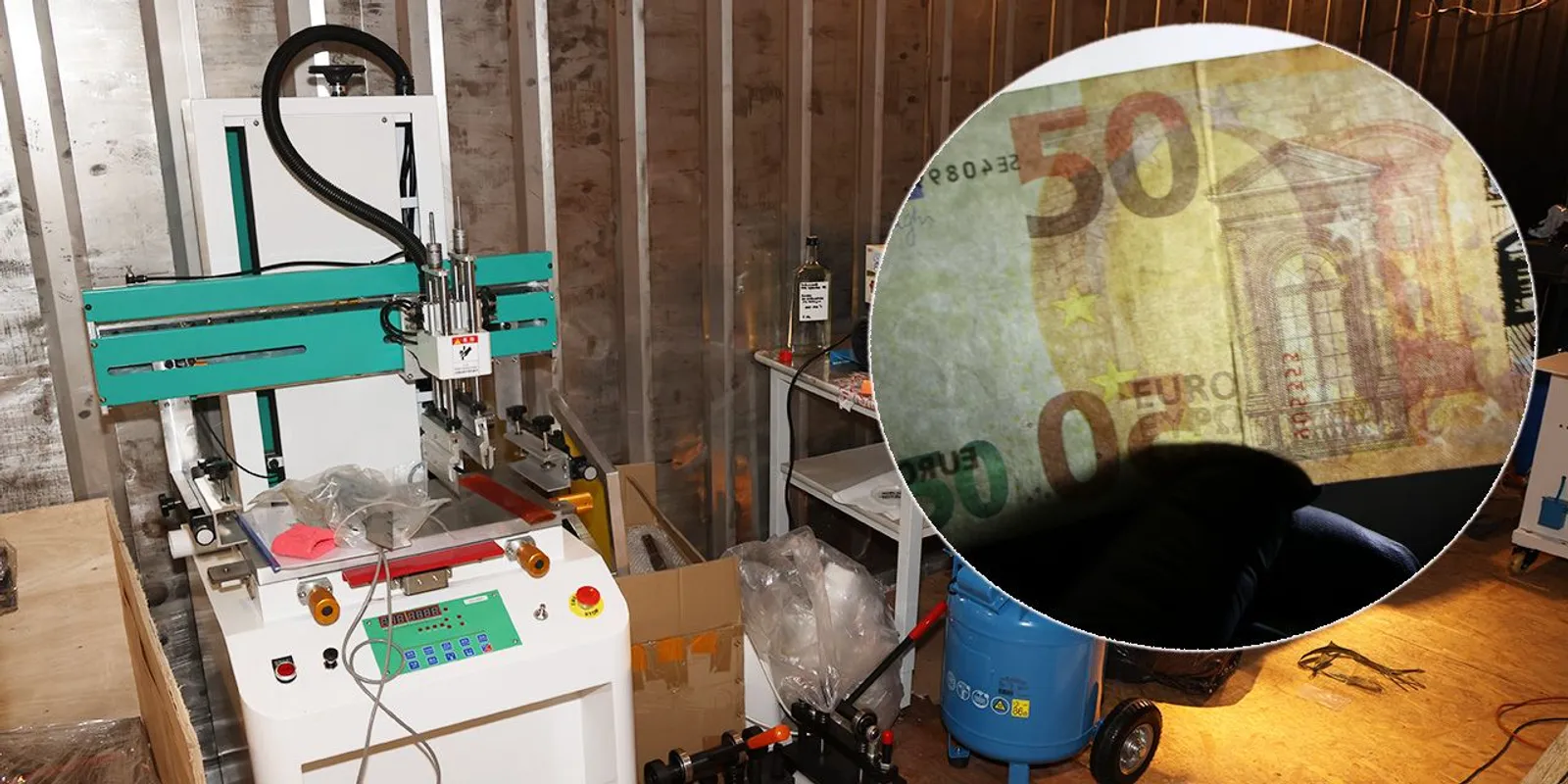 Euróhamisító üzemet lepleztek le Lengyelországban