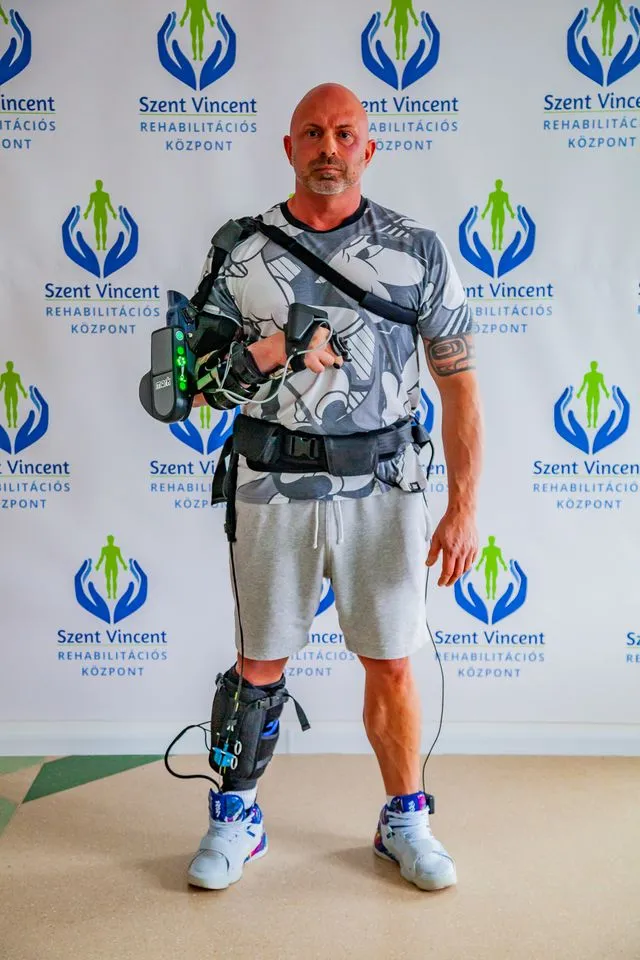 Vilmos a mai napig nem hagyta abba a rehabilitációt, mellette minden nap edzésre jár 