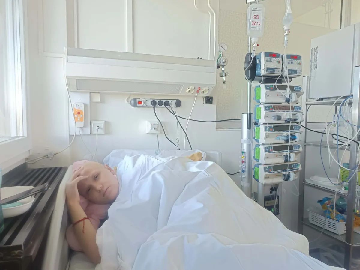 Eliza végre kikerülhetett a steril boxból    fotó: beküldve