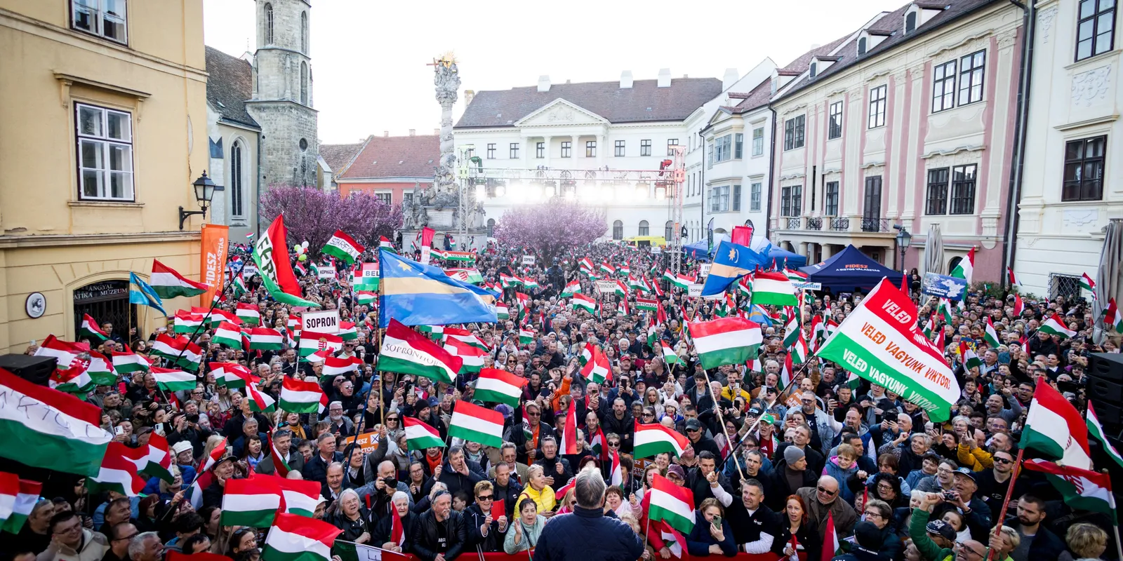 Országjárás: Íme Orbán Viktor beszéde Sopronban