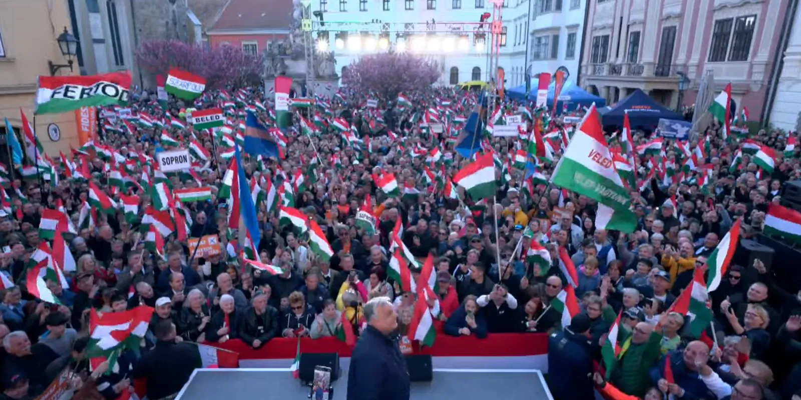 Országjárás: Íme Orbán Viktor beszéde Sopronban