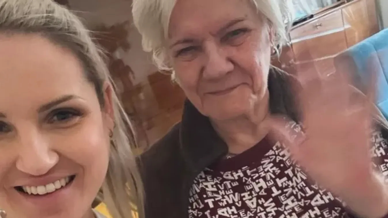 Dulin Metta megmutatta imádott nagymamáját