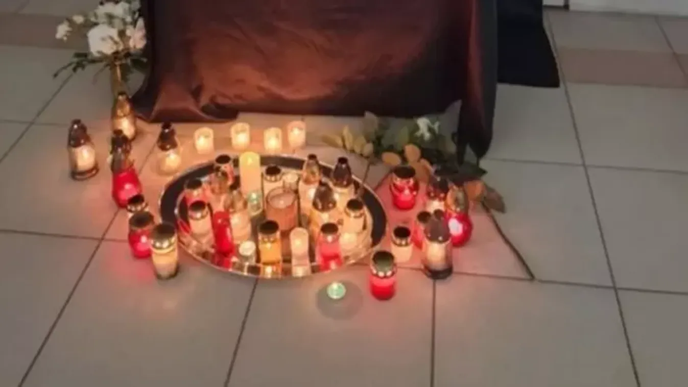 Így tisztelgett csapata, a meccs közben elhunyt Máté emléke előtt