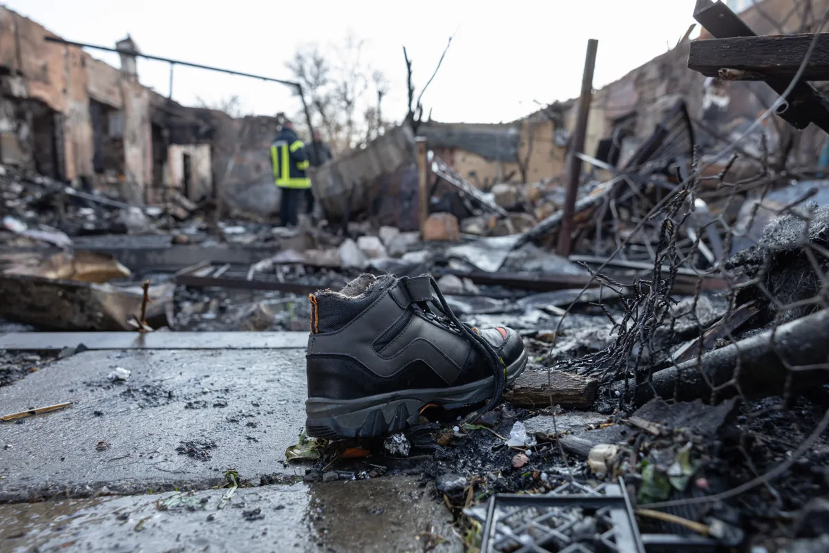 Az ukrán szervezetek segítettek megmenekülni a férfinak