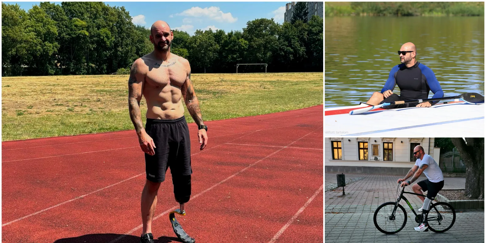 Tamás levágatta a lábát, hogy úja élhessen