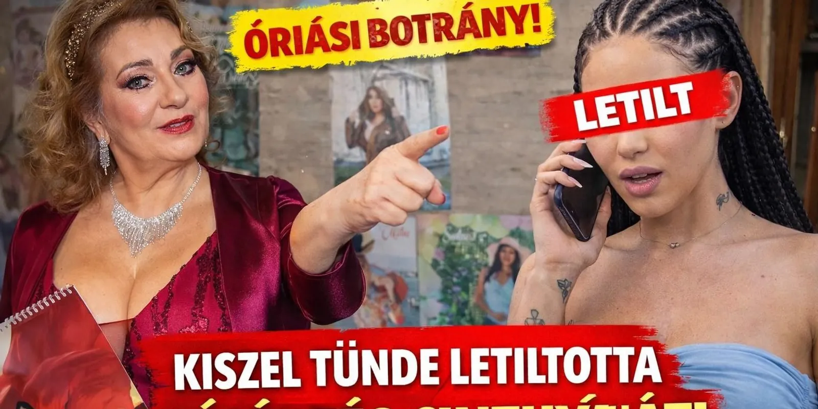 Kiszel Tünde letiltotta a Kísértés sztárját