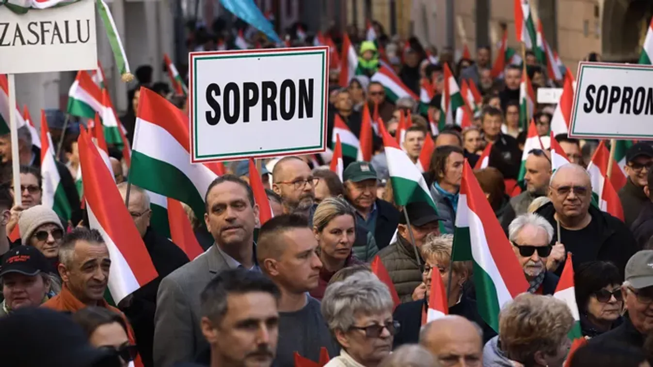 Elképesztően sokan várják Orbán Viktort Sopronban, folytatódik az országjárás