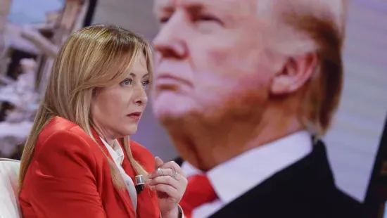 Trump vitába keveredett Melonival is