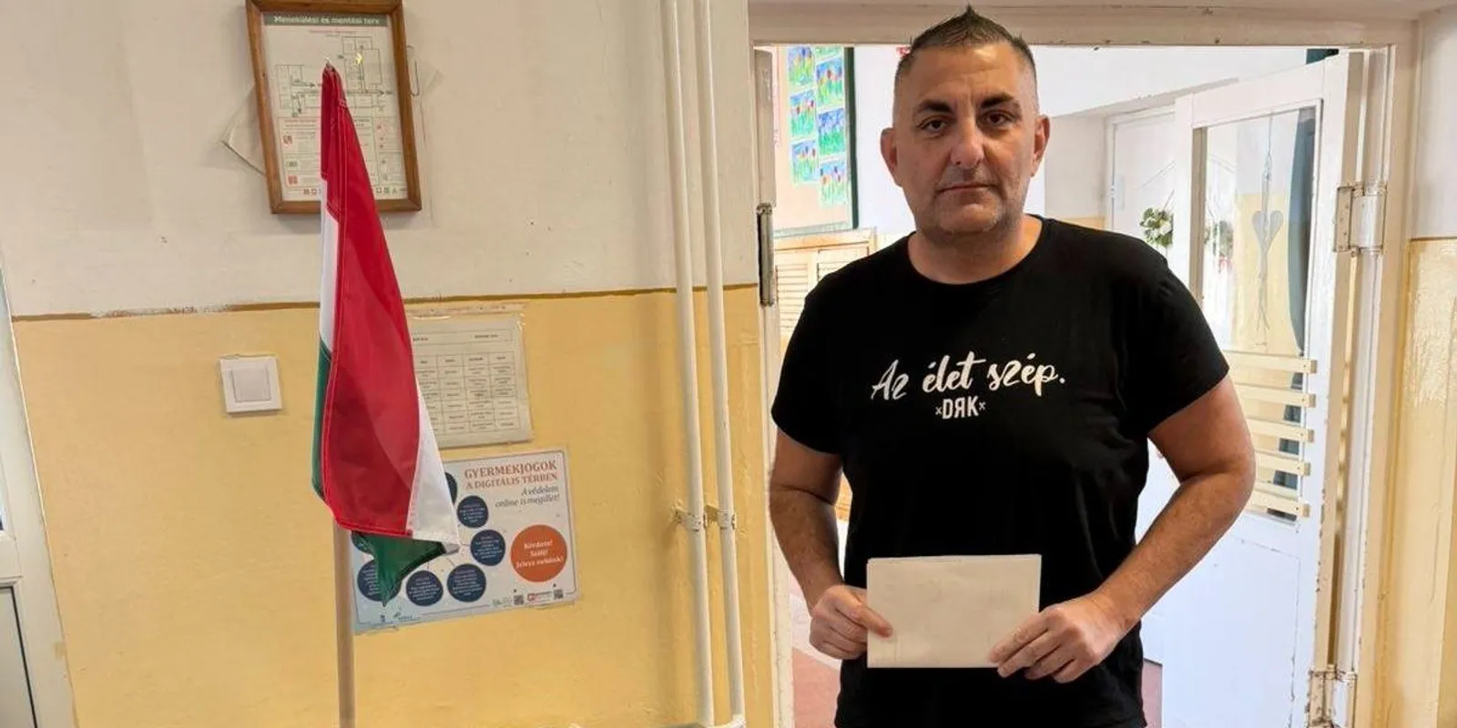 Gáspár Győző: Én már szavaztam!