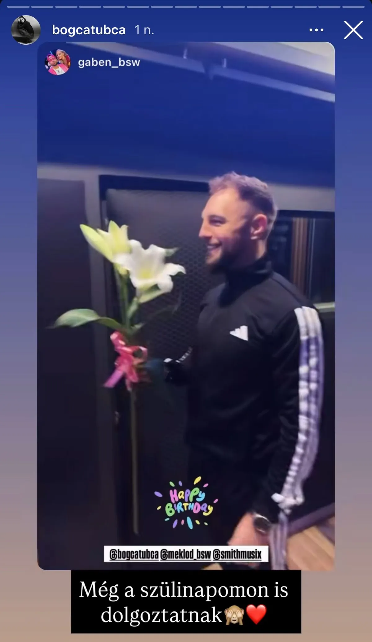 BSW Matyi ajándéka Boginak