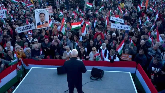 Országjárás: teljesen megtelt a Kossuth tér Szentesen