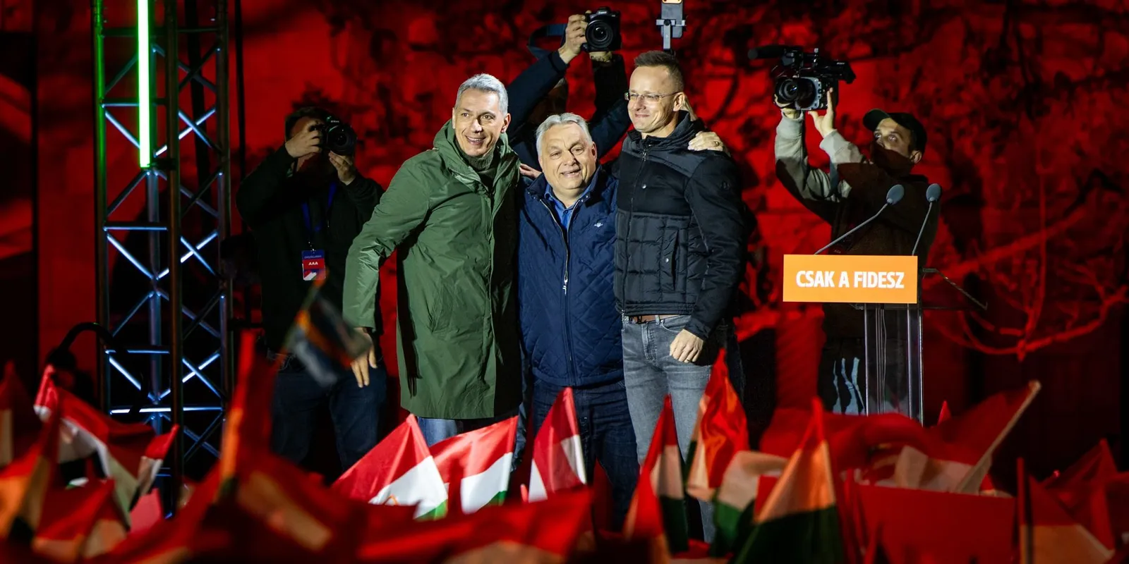 Orbán Viktor: Jövőt csak mi tudunk építeni