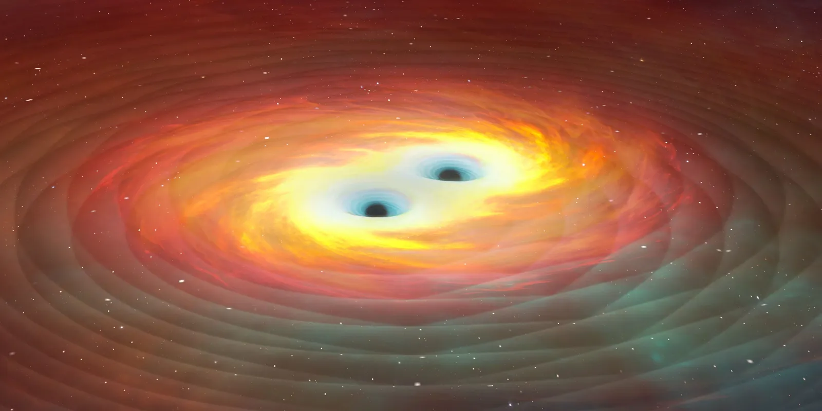 Két fekete lyuk közelít, elmozdulhat a Föld?