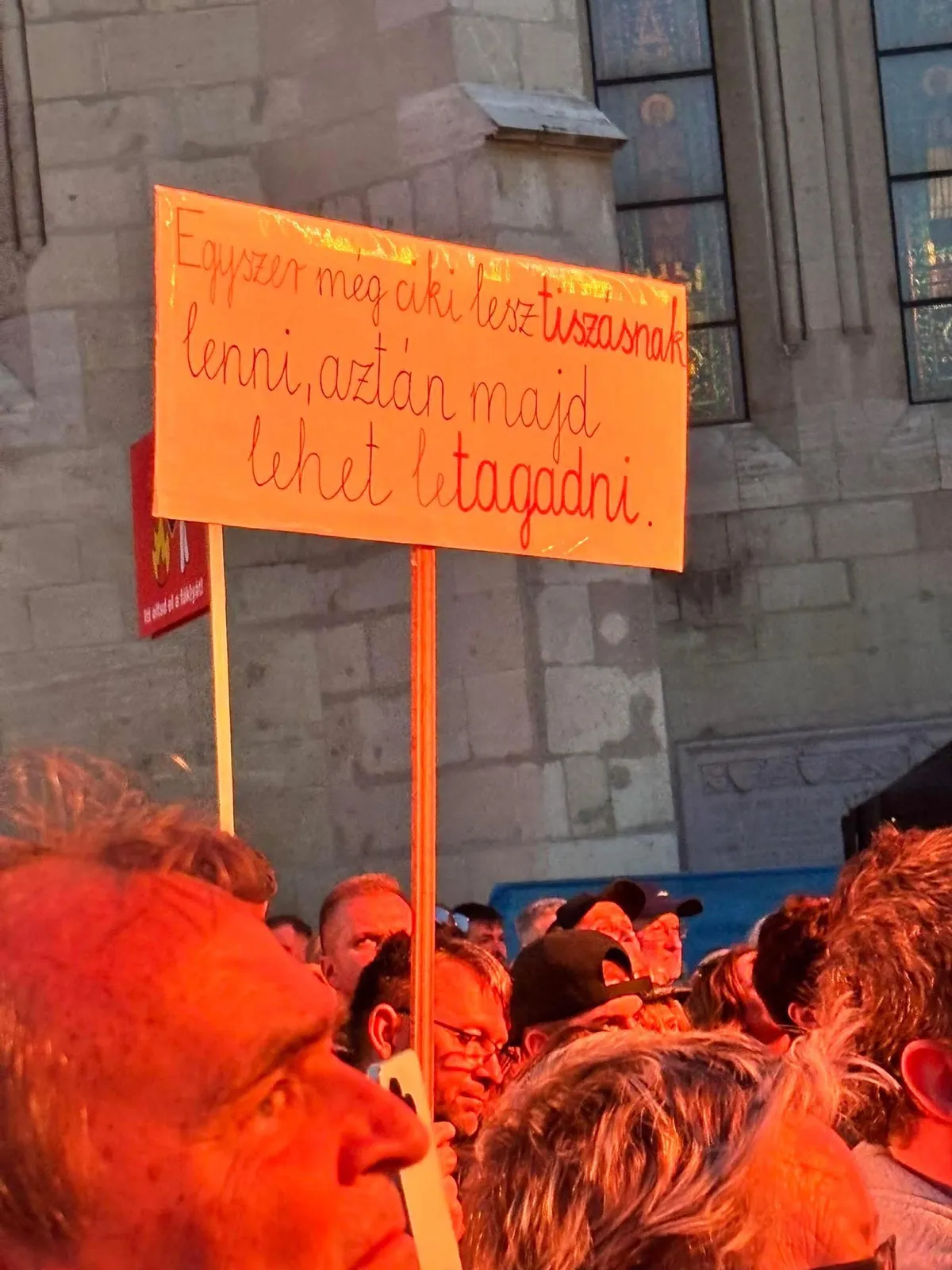 fideszesek üzenete