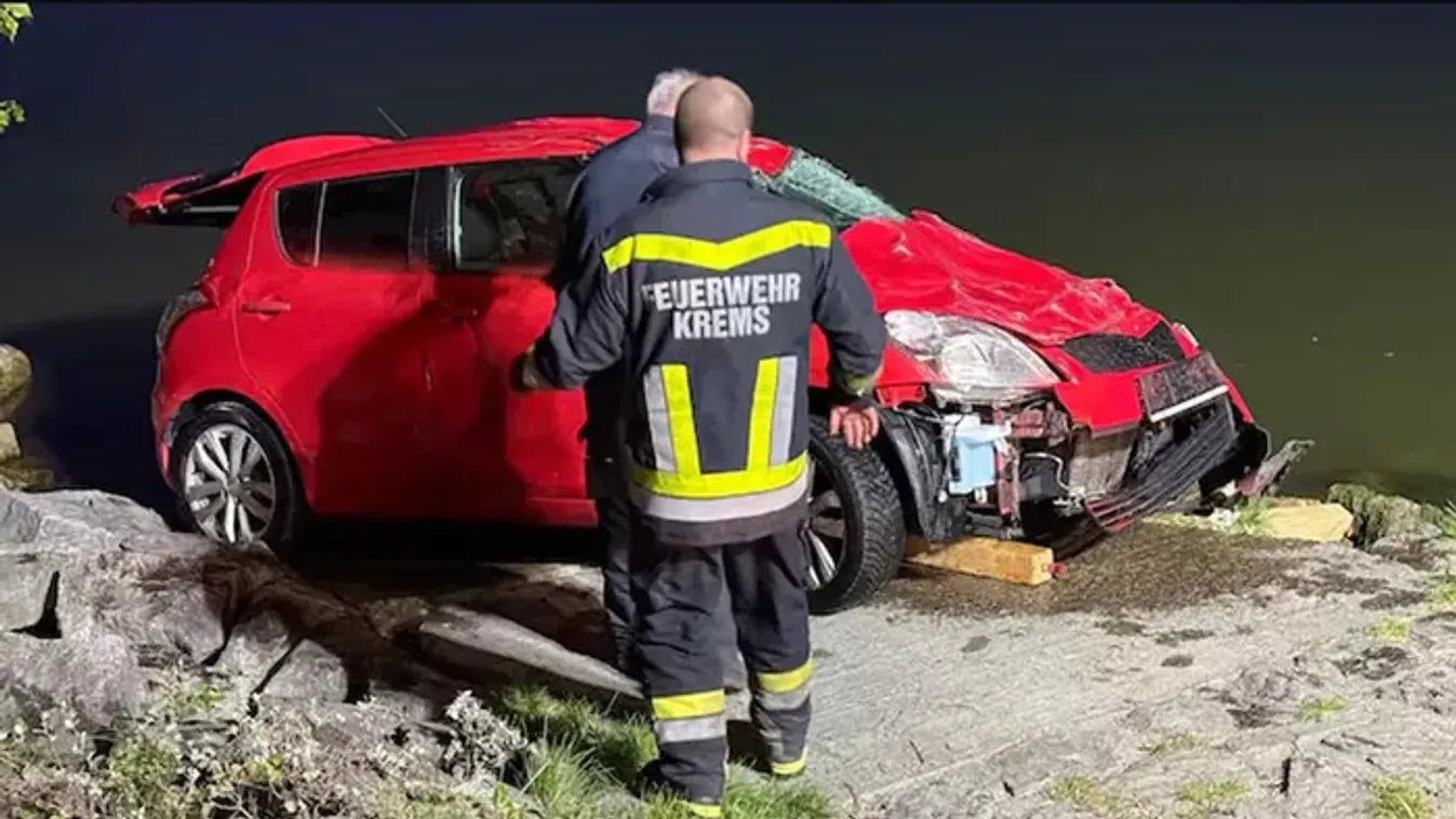 A Dunába zuhant egy autó – meghalt egy idős férfi