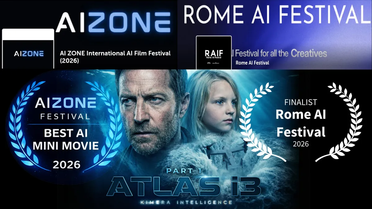 Mesterséges intelligencia: Tóth Gergely rendező AI sci-fi filmmel hódít külföldi AI fesztiválokon  