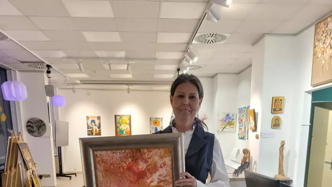 Ázsia felé nyit a szolnoki festőművész: Japánban mutatkozik be Aradi Gabriella