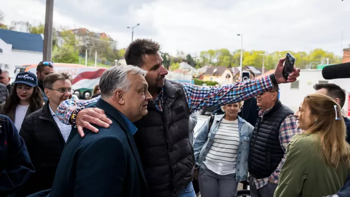 Elképesztő, milyen sokan várták Orbán Viktort Egerben