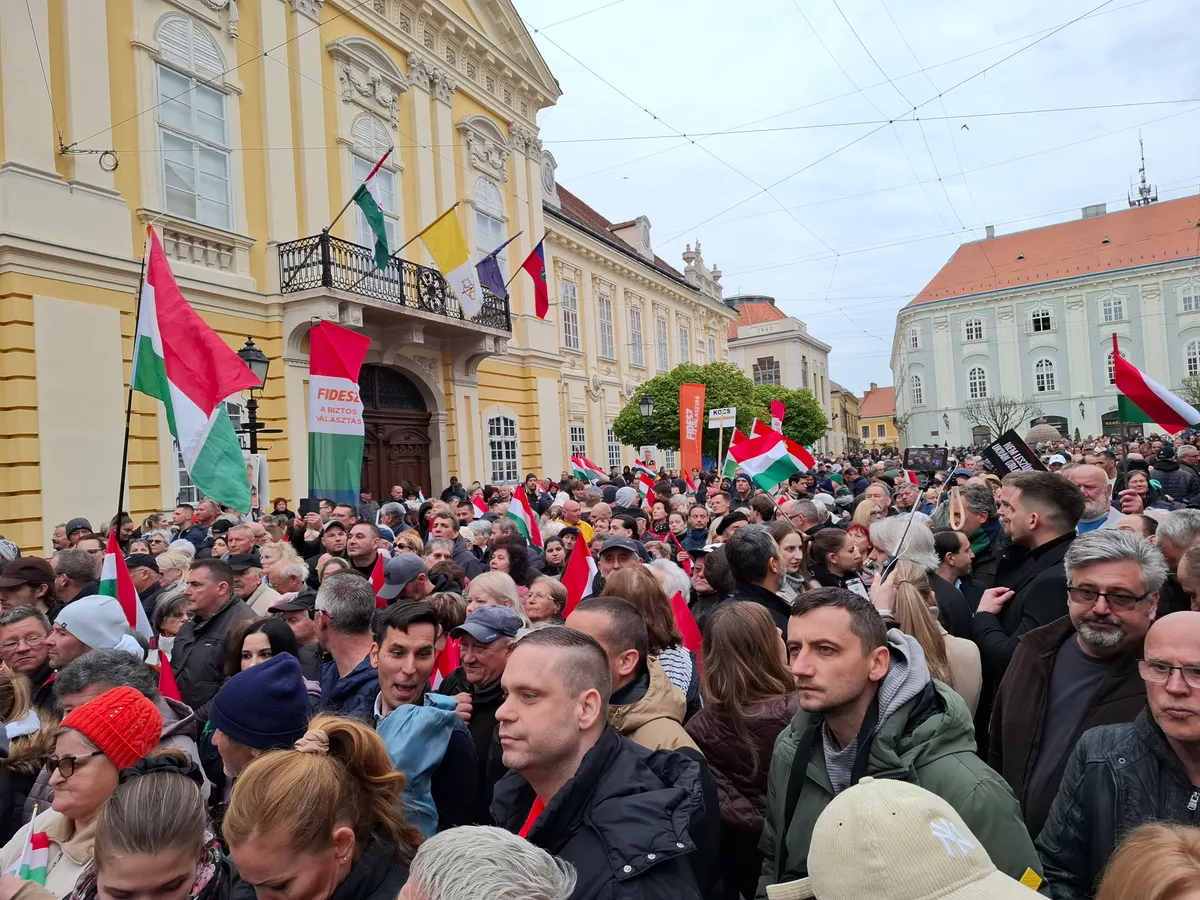 Orbán Viktor Országjárás Székesfehérvár 2026.04.10.