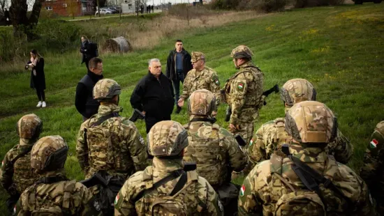 Orbán Viktor: katonai védelem alatt tartjuk a Török Áramlat gázvezeték magyarországi szakaszát