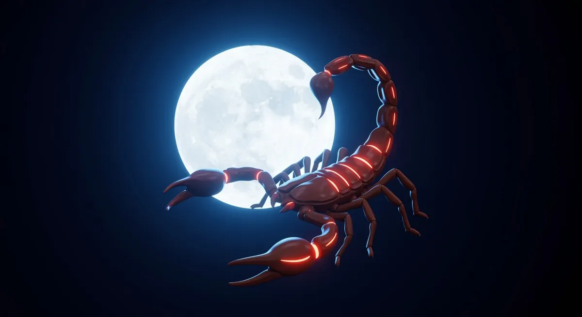 Telihold a Skorpióban Scorpio,Zodiac,Sign,Under,Full,Moon
