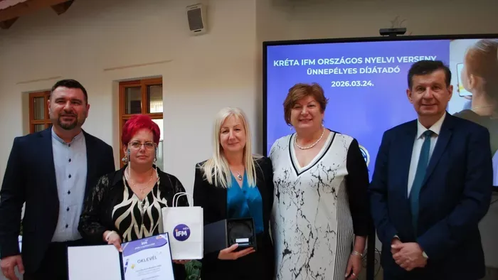 Díjazták a KRÉTA&nbsp;IFM Országos Nyelvi Verseny kiválóságait