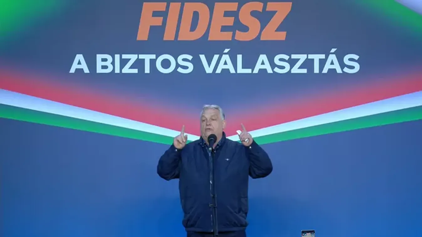 Orbán Viktor: Ameddig a szem ellát! Köszönjük, Debrecen!