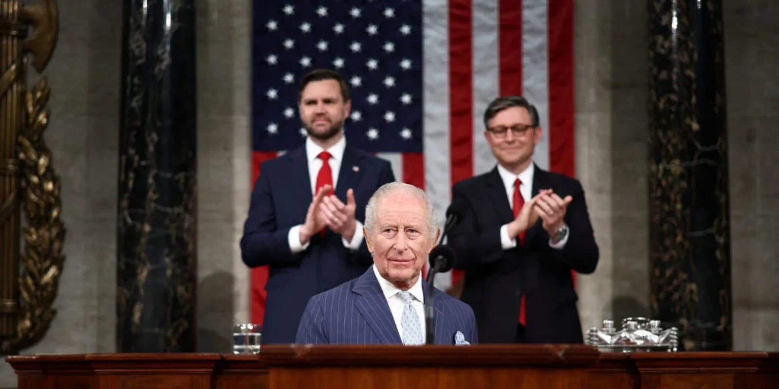 Mit mondott Károly király a washingtoni kongresszusban?