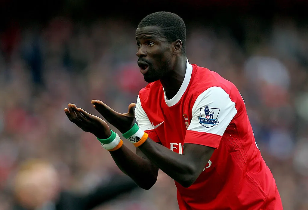 Emmanuel Eboue az Arsenal alapembere volt