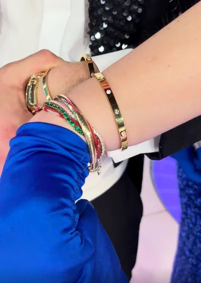 Barátság karkötővel lett gazdagabb A Nagy Duett sztárpárja.