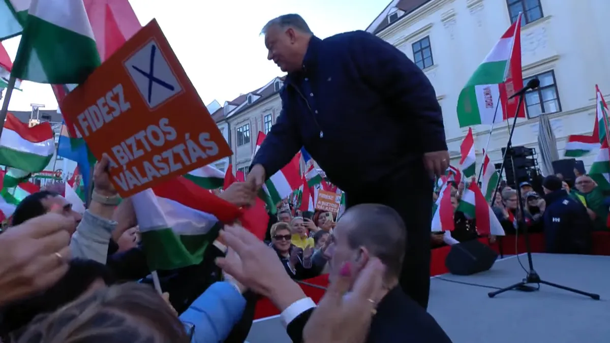 Orbán Viktor Országjárás Sopron 2026.04.08.