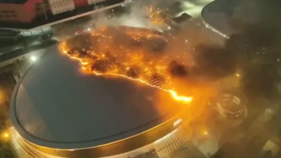 Óriási pusztítás: leégett a legendás brazil olimpiai stadion